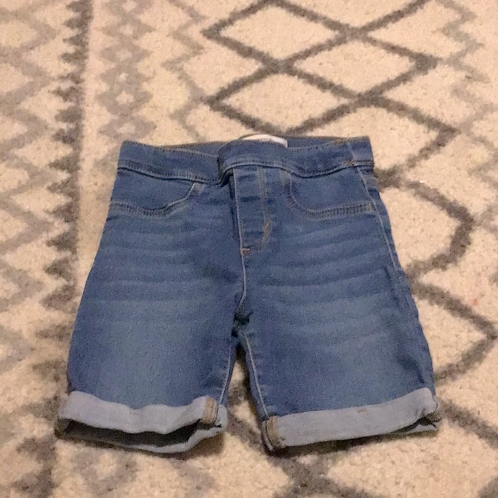 Girls denim shorts size 6x regular